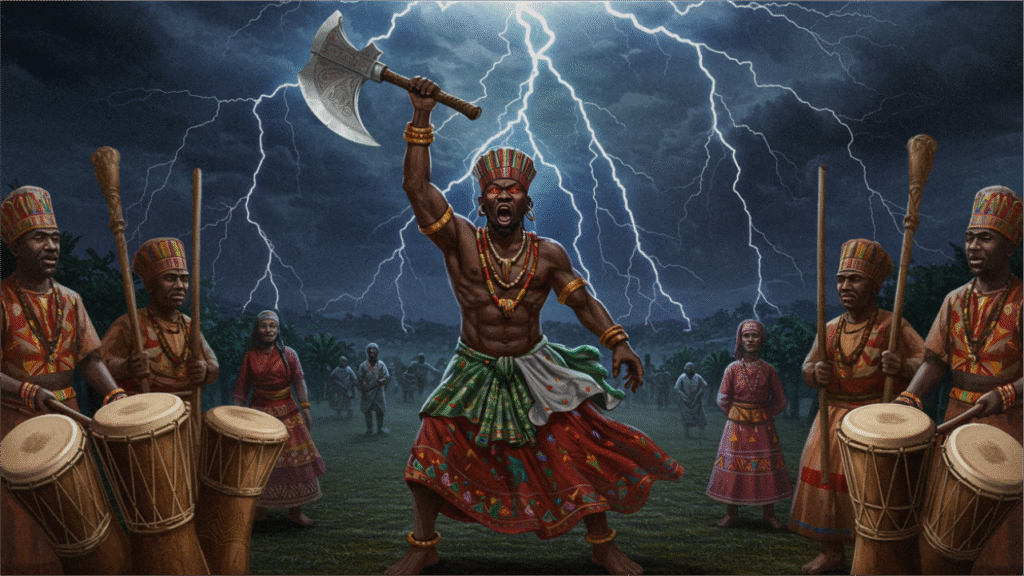 Sango and the drum of thunder